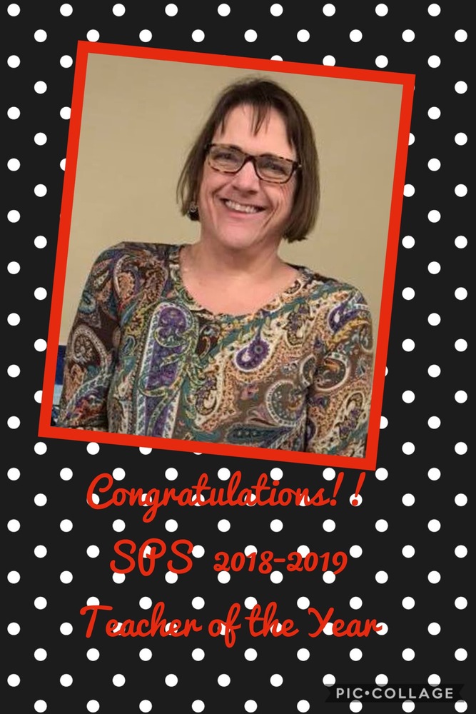 2018-2019 SPS Teacher of the Year Selected