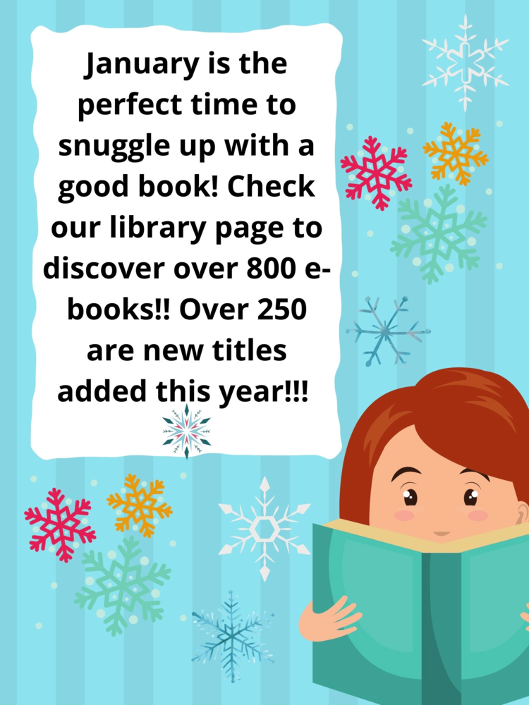 Winter Reading with Library E-Books