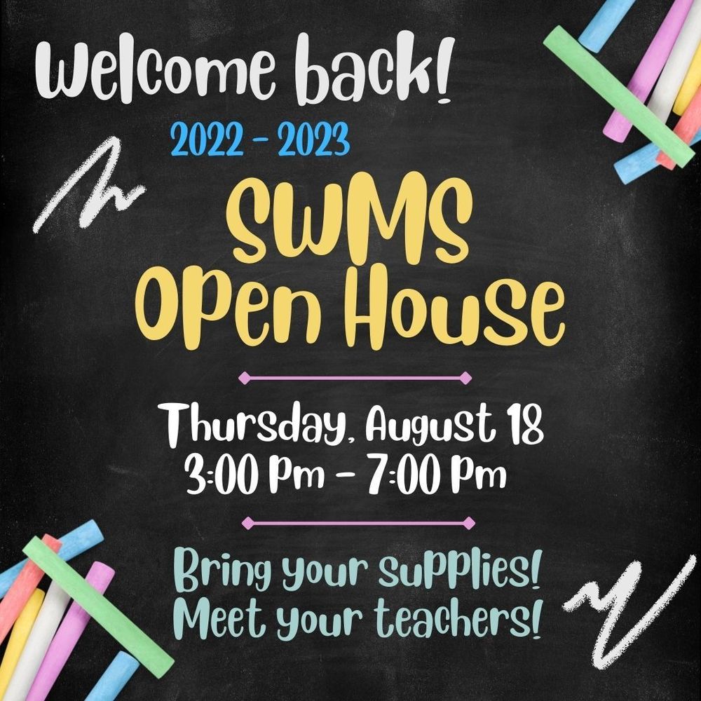 SWMS Open House | Southwest Middle School