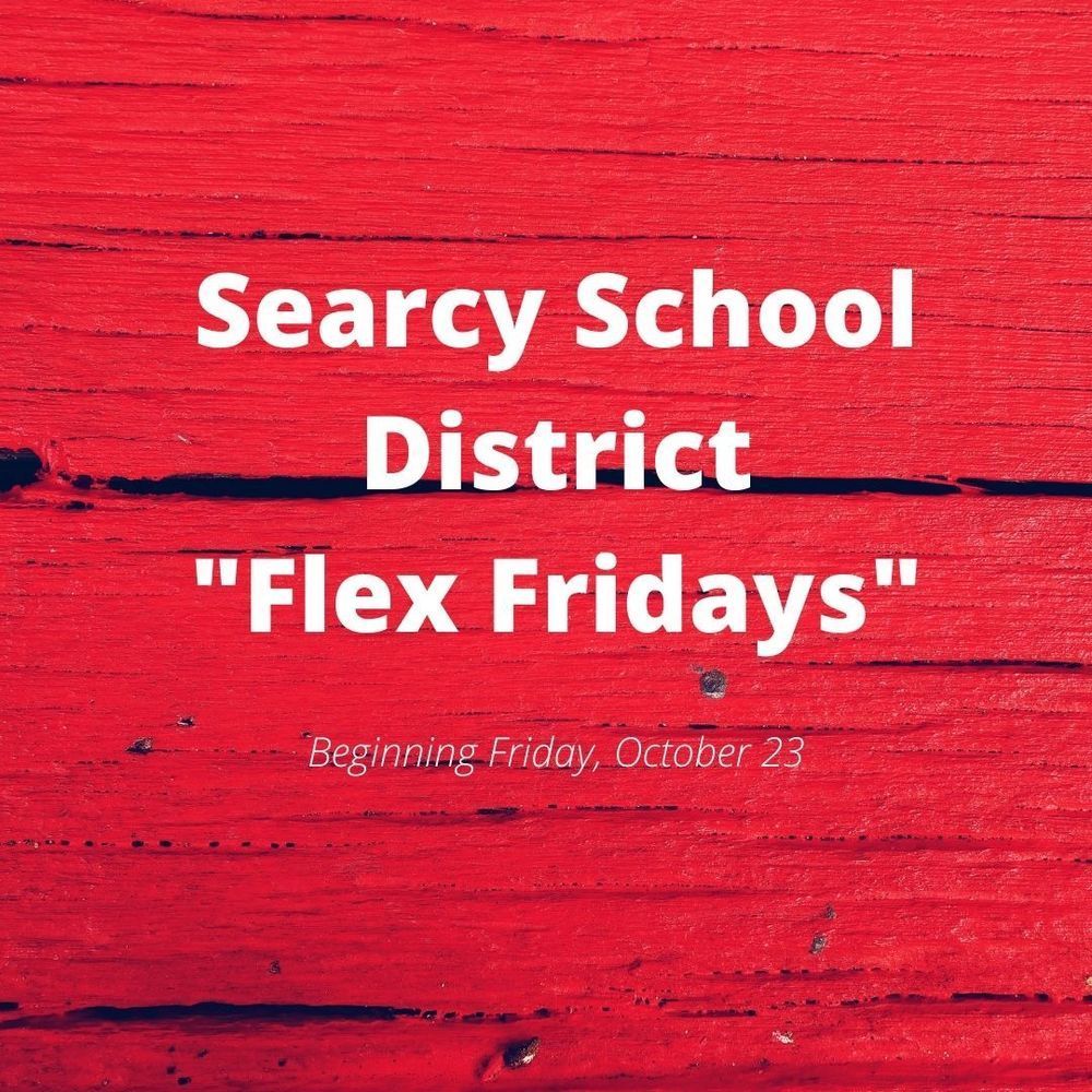 DISTRICT TO OFFER "FLEX FRIDAYS" BEGINNING OCTOBER 23rd