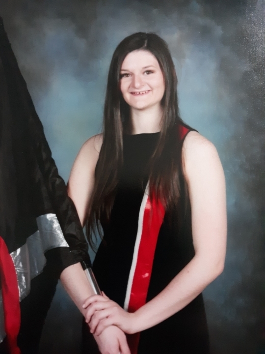 Webb Joins Arkansas Razorback Color Guard