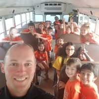 Kindergarten Leaving for Field Trip