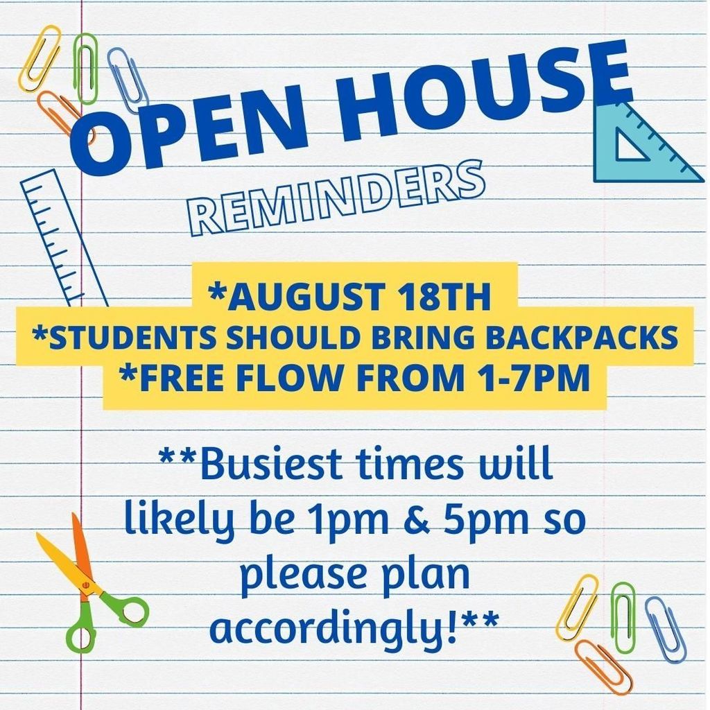 Open House Busy Times