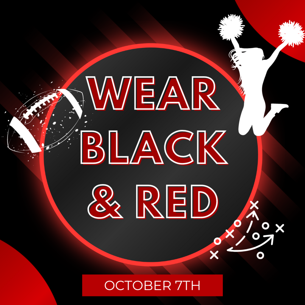 Wear Red and Black